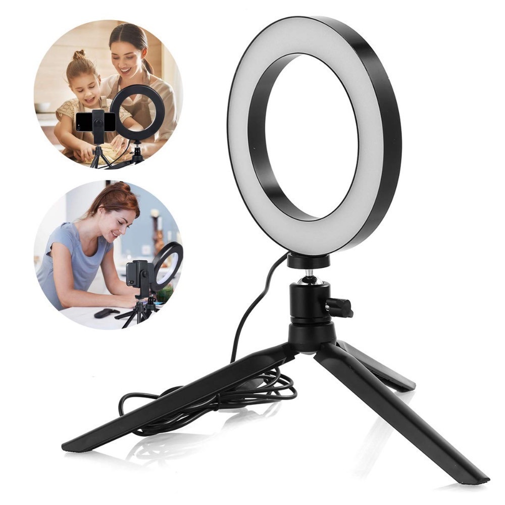 Ring light 6 inch Led with Tripod Stand